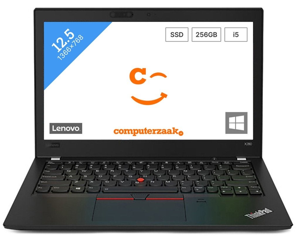 Lenovo Thinkpad T490/Intel Core i5/8GB/256GB SSD/Windows 11, Computers en Software, 256 GB, 2 tot 3 Ghz, Qwerty, 8 GB