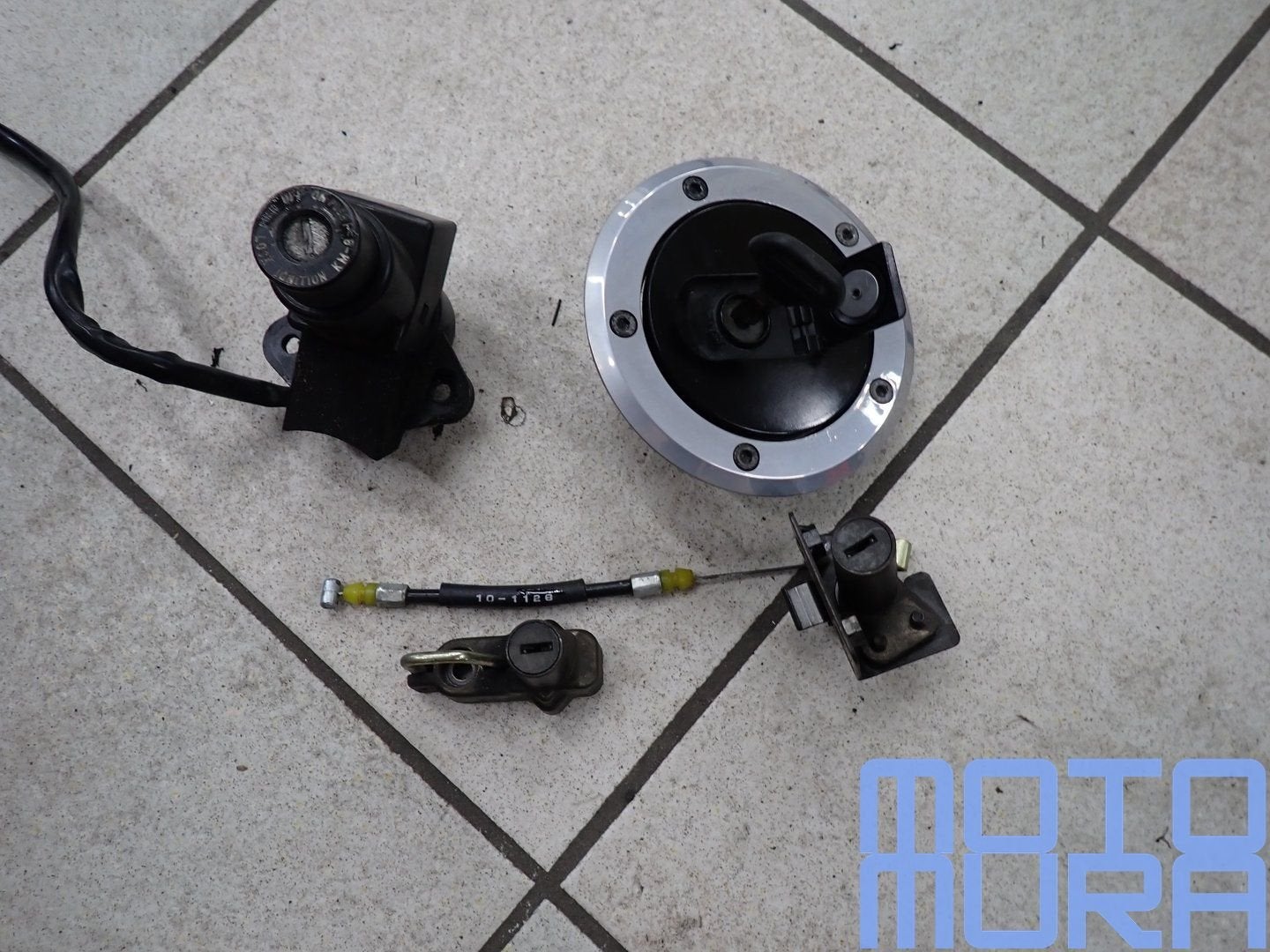 Slotenset voor de Kawasaki ZZR 1200 2002 - 2005 ZZR1200 slot, Ophalen of Verzenden, -, -, -