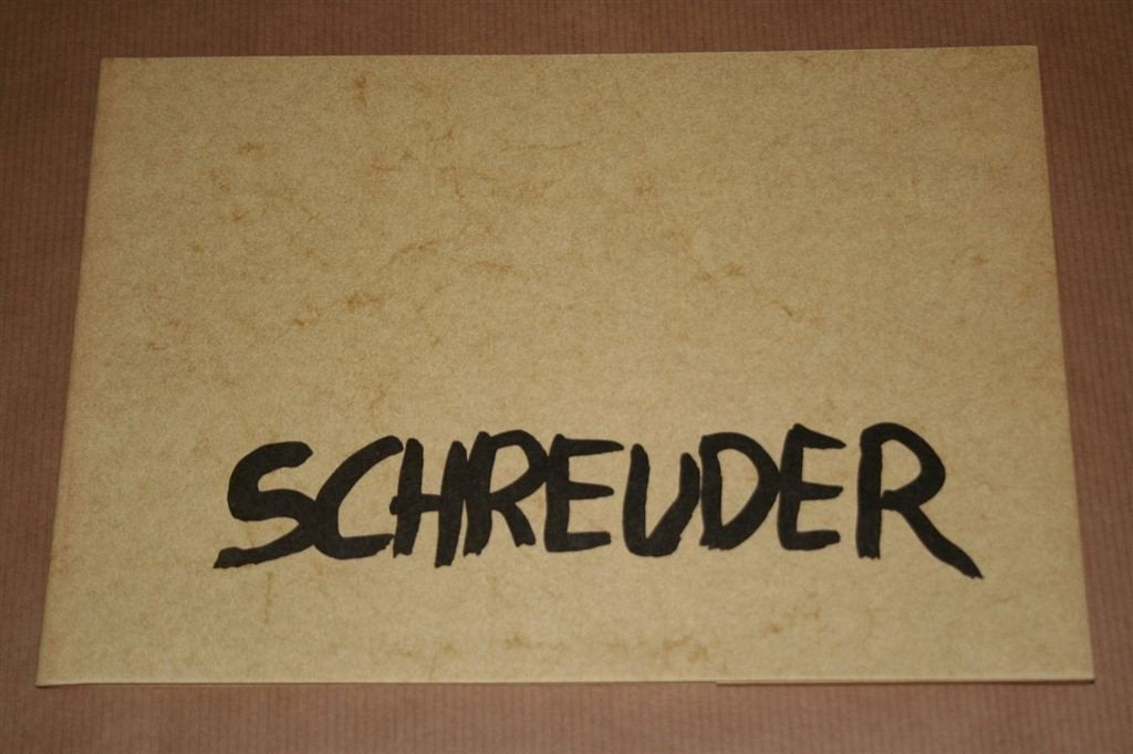 Geert Schreuder — Aquarellen en schilderijen — Illustraties, Ophalen of Verzenden, Zo goed als nieuw