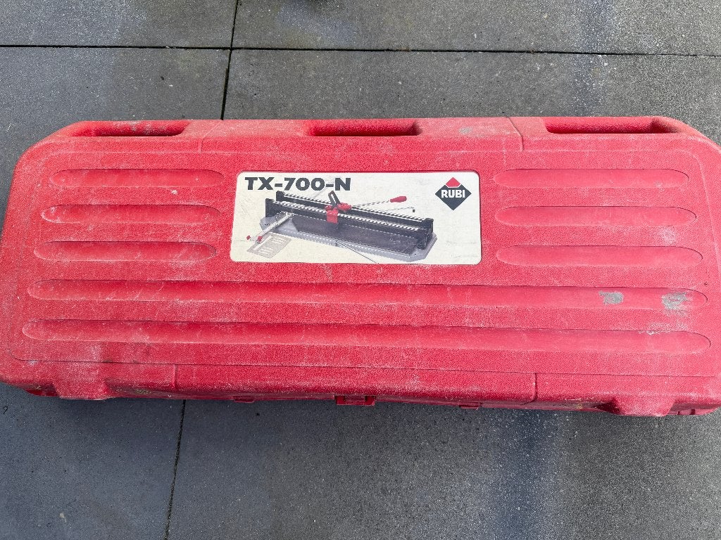 Rubi TX-700-N tegelsnijder, Ophalen, Gebruikt, Snijgereedschap, Rubi