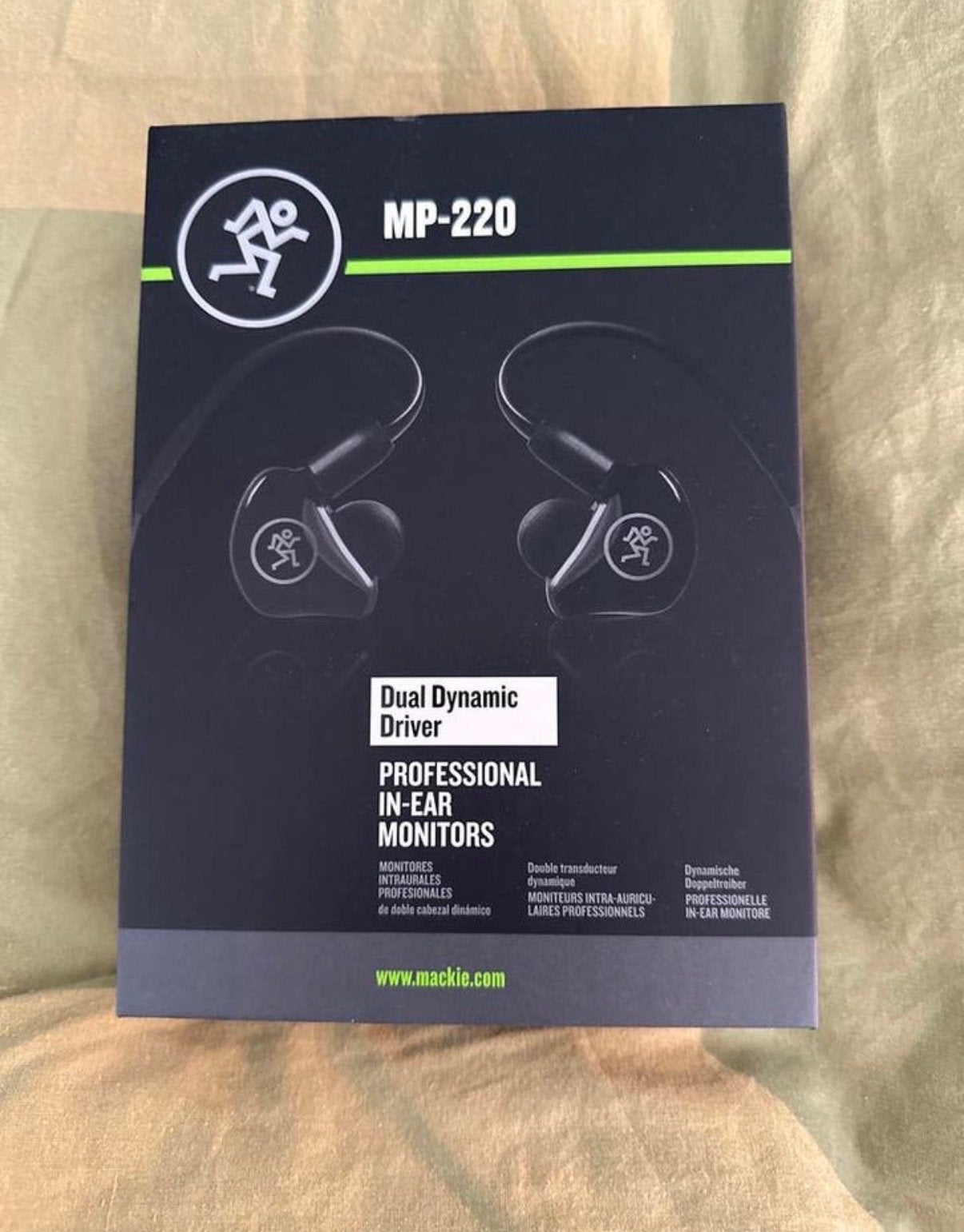 Mackie MP-220 In-Ear Monitors met Fischer Amps Bodypack, Ophalen of Verzenden, Nieuw, Overige merken
