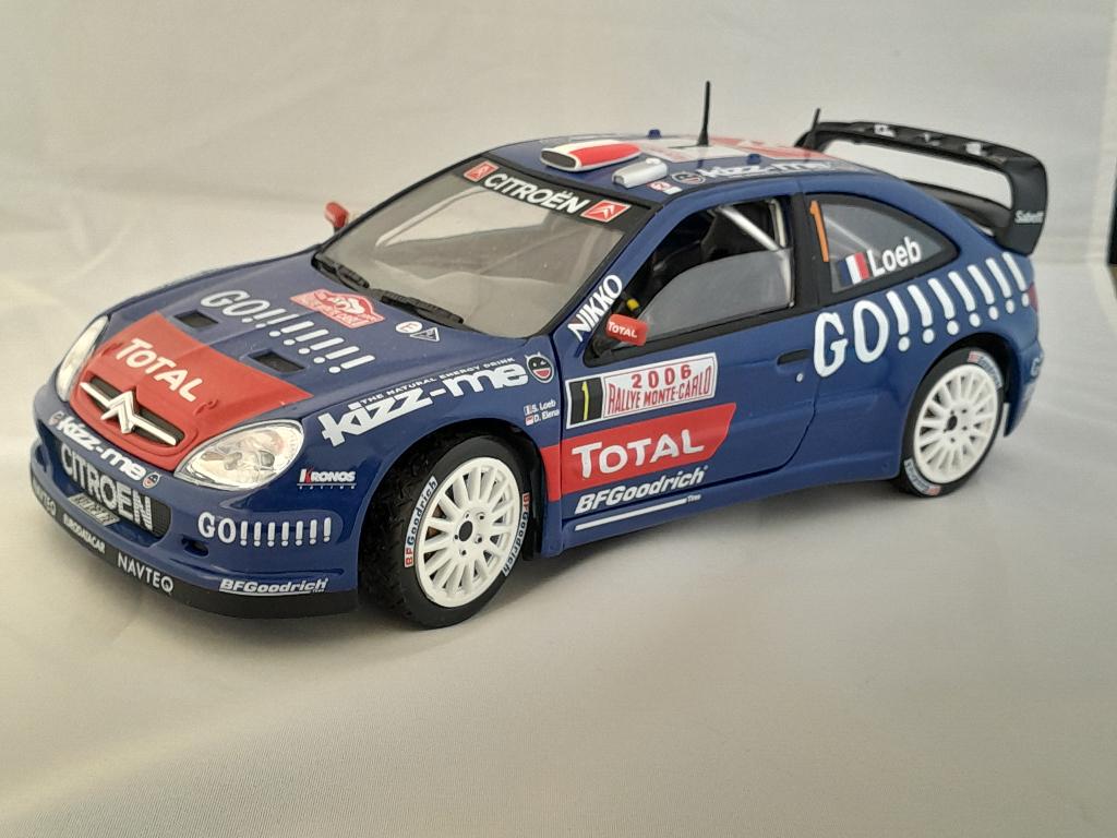 Citroën Xsara WRC 1:18 van Solido, Hobby en Vrije tijd, Modelauto's | 1:18, Ophalen of Verzenden, Zo goed als nieuw, Auto, Solido
