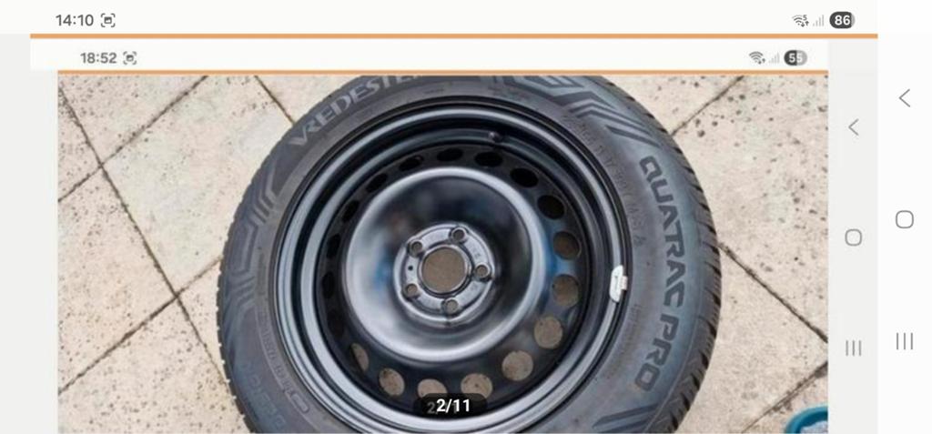 Nieuwe Band met Velg Voor Ford 235/ 55 R 17 M+R, Ophalen, Gebruikt, Ford