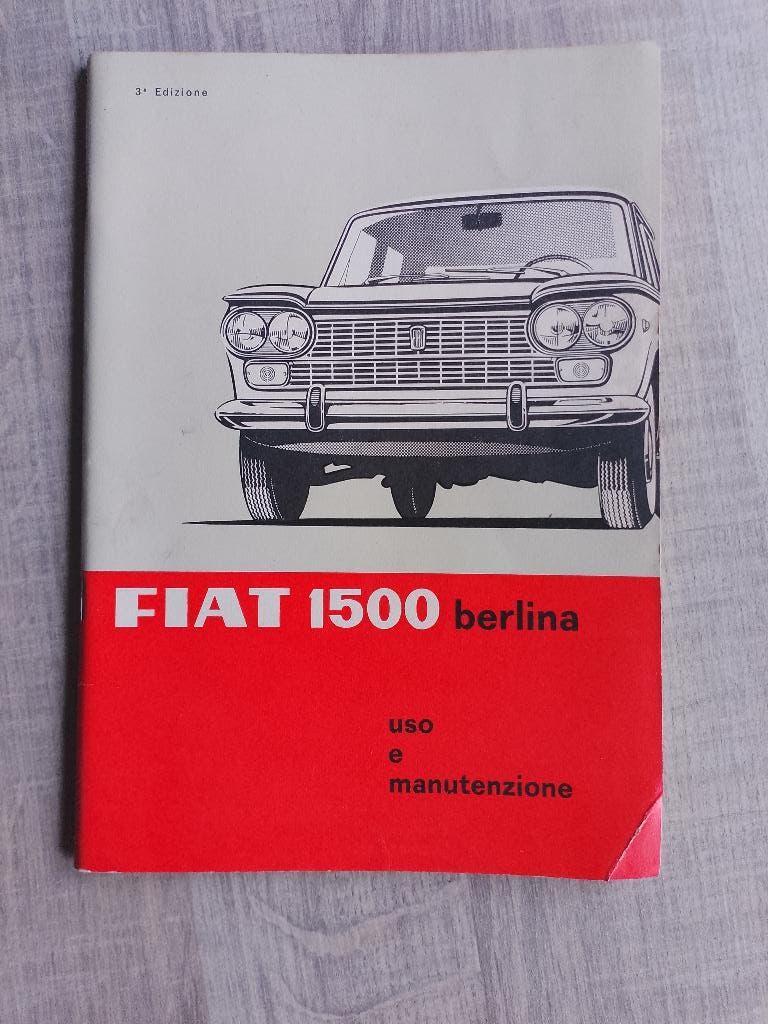 Handleiding / instructieboekje Fiat 1500   1965, Ophalen of Verzenden