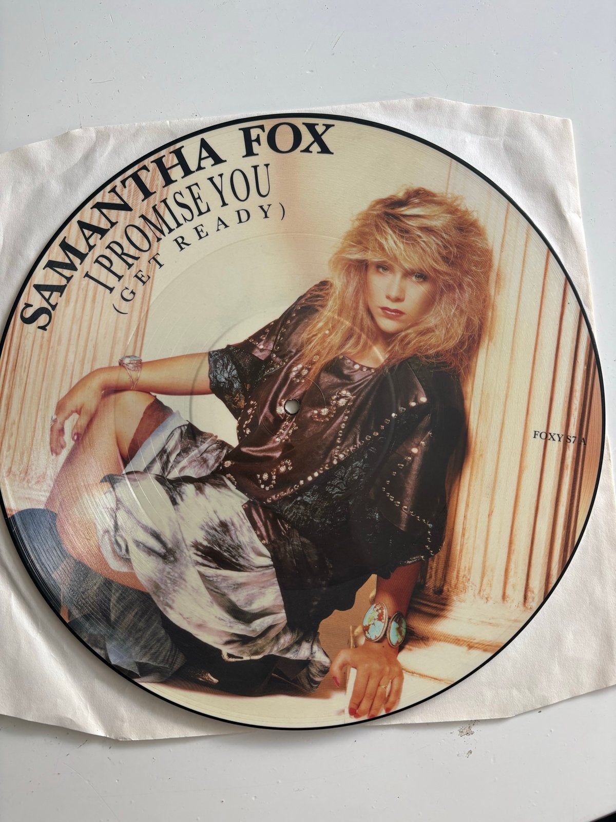 Samantha Fox - I Promise You (Get Ready) Picture Disc, Cd's en Dvd's, LP, Gebruikt, Ophalen of Verzenden, Picture disc
