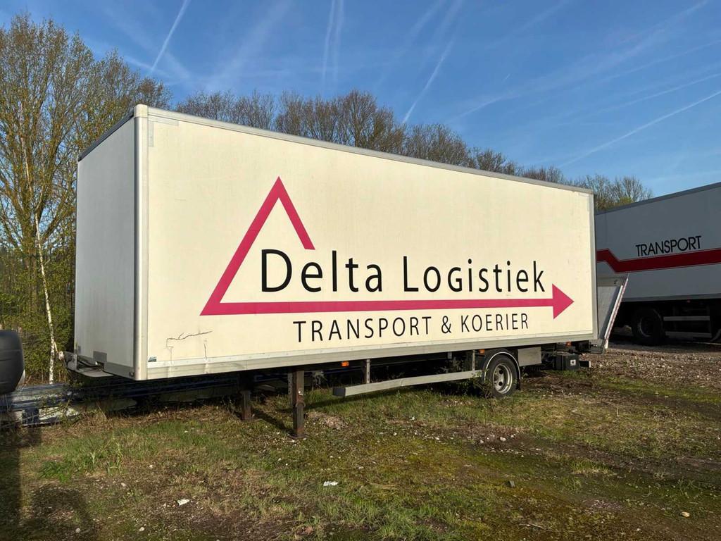 Bunk TEBS G2 ES2060 BE semi-trailer met laadklep, Auto's, Vrachtwagens, Bedrijf, Aanhangers en Opleggers, Overige brandstoffen