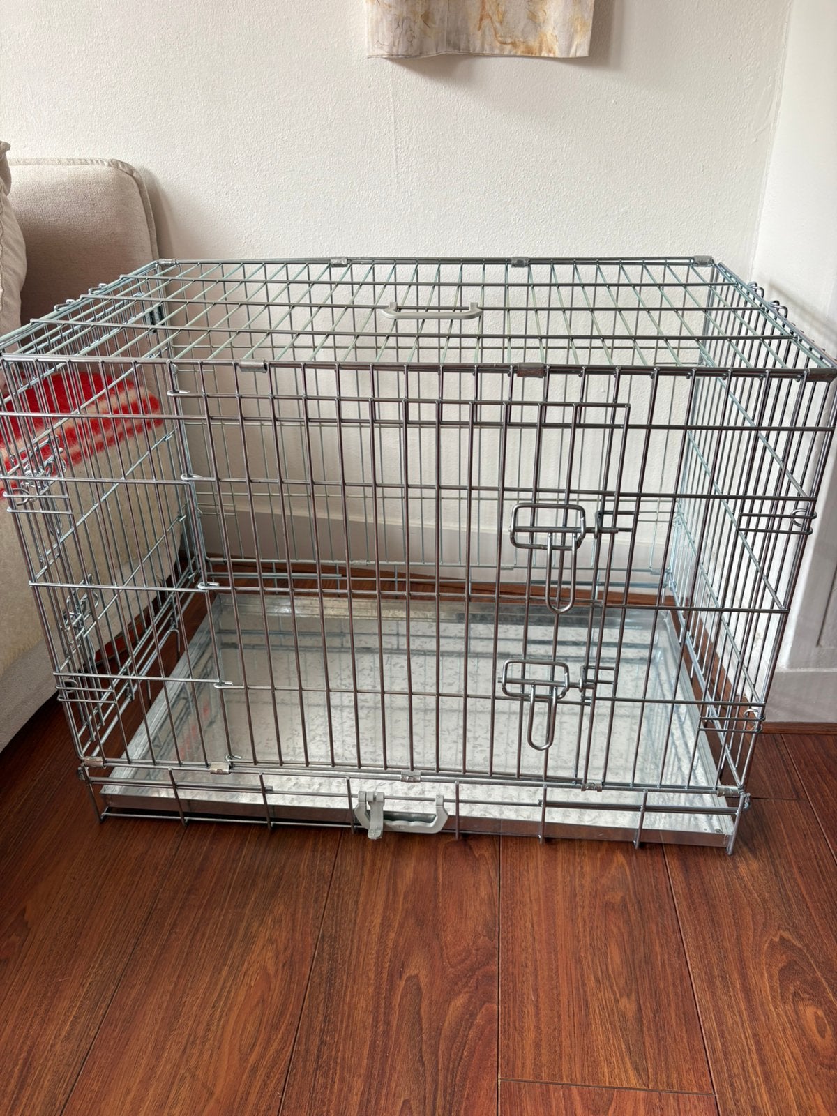 Honden bench verzinkt maat M, Dieren en Toebehoren, Hondenhokken, Ophalen, Zo goed als nieuw, Minder dan 65 cm