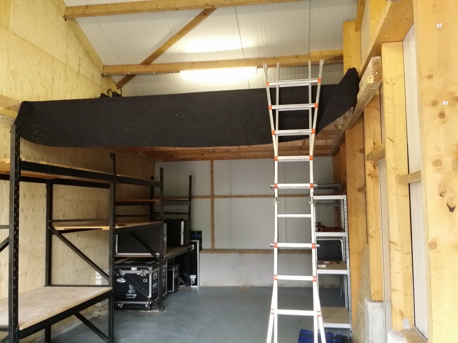 magazijnstelling 3x 2 meter en 1 meter diep, Ophalen, Gebruikt