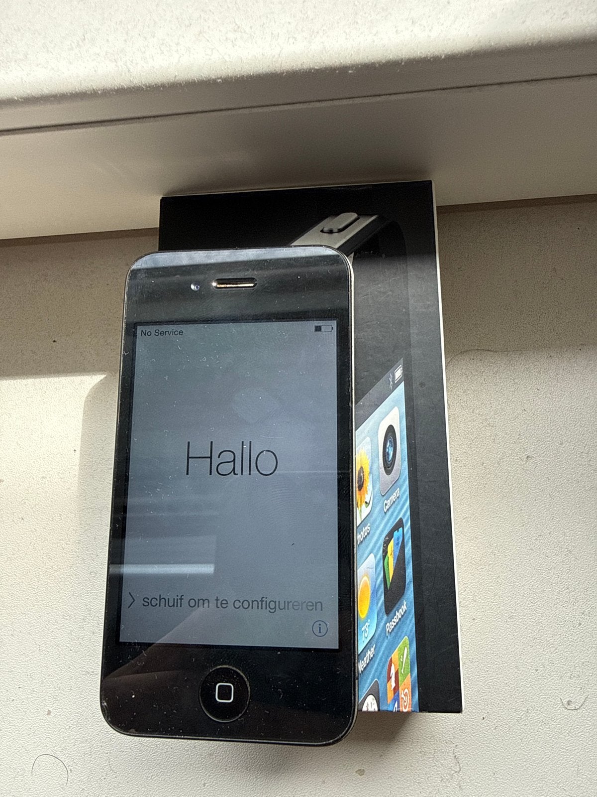 Apple iPhone 4 Zwart - Klassieke Smartphone, Telecommunicatie, Mobiele telefoons | Apple iPhone, Ophalen, Gebruikt, Zwart, 8 GB