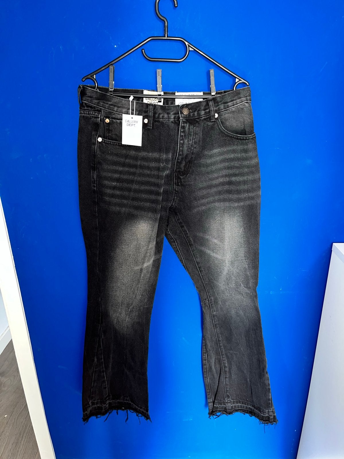 Gallery Dept Flared Jeans voor Mannen Maat M Nieuw met Tags, Ophalen of Verzenden, Nieuw, Zwart, W33 - W34 (confectie 48/50)