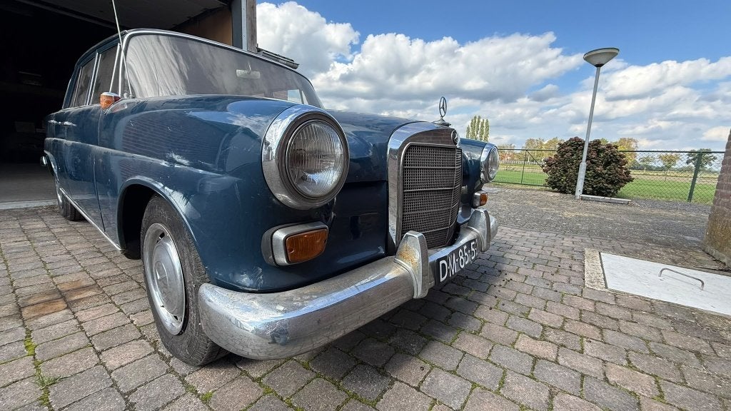 Mercedes 190 2.0D 1963 Blauw, Auto's, 1360 kg, Blauw, 190-Serie, Geïmporteerd