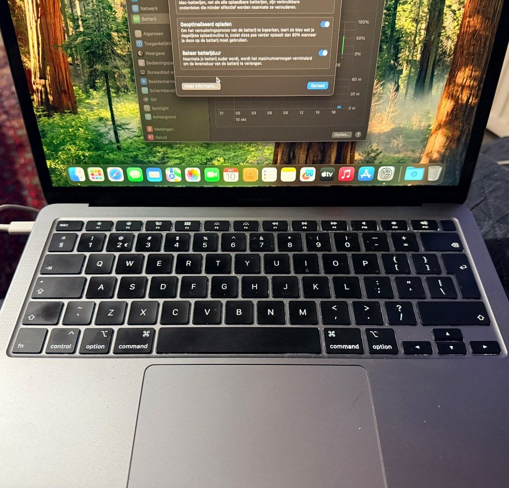 Apple MacBook Air 13" 2020 A2179 i3 8GB 256GB, Computers en Software, Ophalen, 256 GB, Qwerty, 8 GB