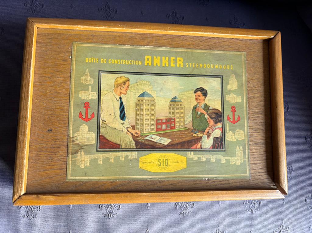 Anker steenbouwdoos, Antiek en Kunst, Antiek | Speelgoed, Ophalen