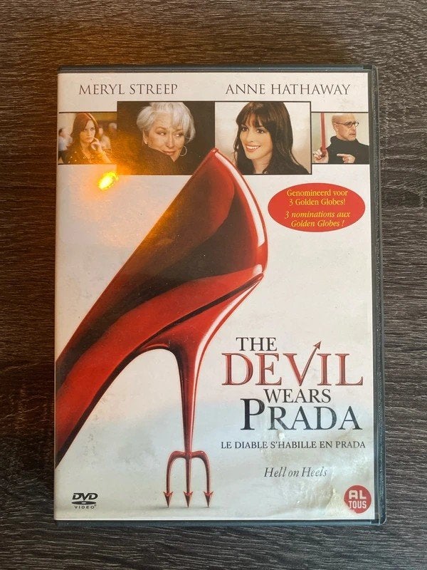 The Devil Wears Prada DVD - Meryl Streep, Anne Hathaway, Inclusief doosje, Ophalen of Verzenden, Vanaf 6 jaar, Frans