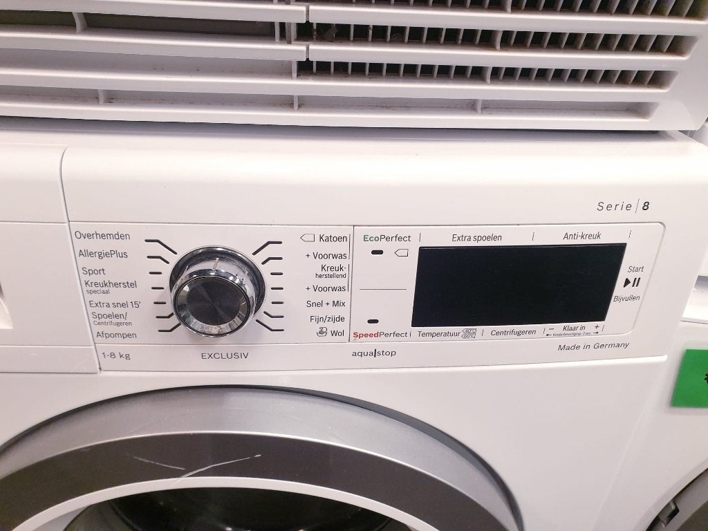 Wasmachine ️Bosch 8kg️️️️️️️️ ️️Serie8 A+++ INC GARANTIE, Ophalen, Minder dan 85 cm, Zo goed als nieuw, Voorlader