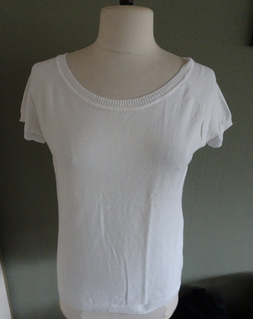 SHIRT VAN HEART MAAT M, Wit, Ophalen of Verzenden, Zo goed als nieuw, Korte mouw