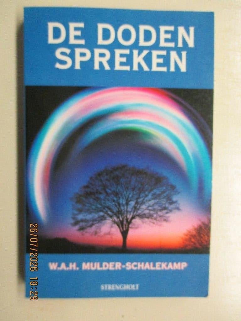 W.A.H.Mulder - Schalekamp -De doden spreken, Boeken, Achtergrond en Informatie, Ophalen of Verzenden, Zo goed als nieuw, Overige onderwerpen