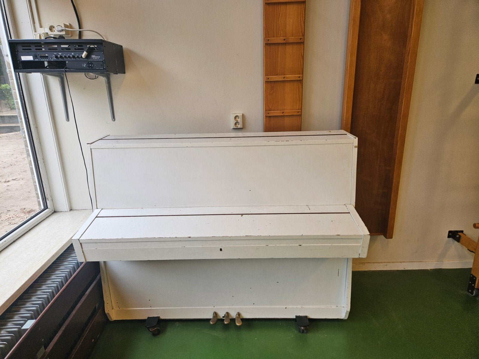 Witte Steinhoff Piano - Gebruikt, Ophalen, Gebruikt, Wit, Piano