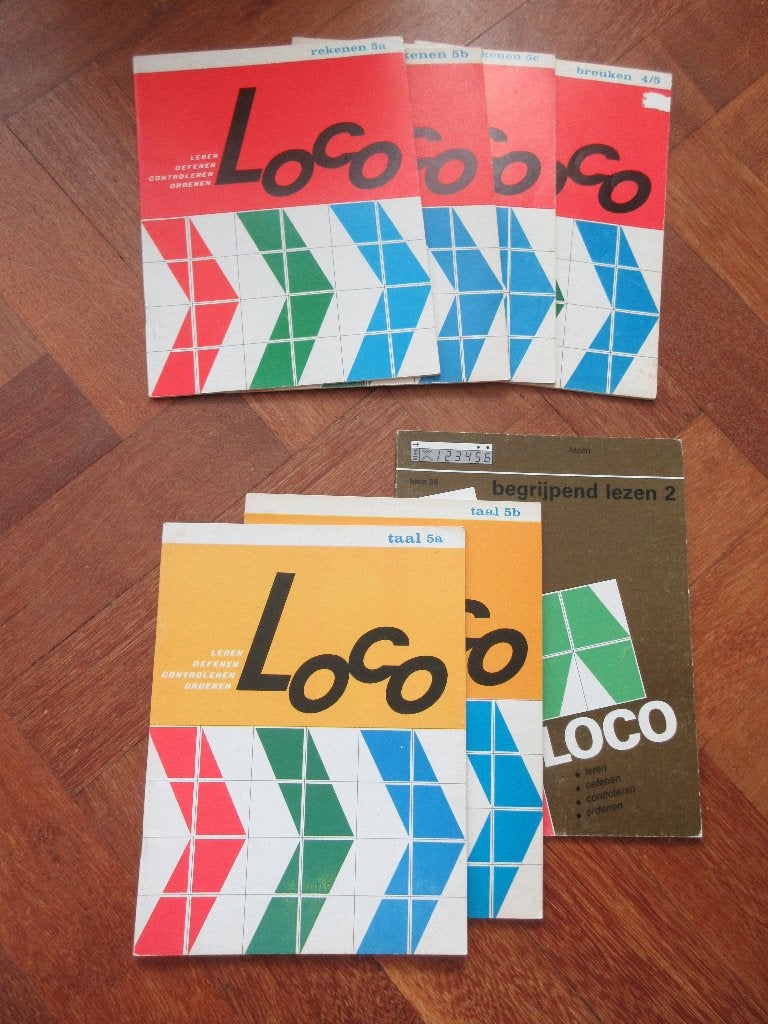 7x Loco Maxi boekjes Taal / Rekenen groep 7, Kinderen en Baby's, Speelgoed | Educatief en Creatief, Ophalen of Verzenden, Gebruikt