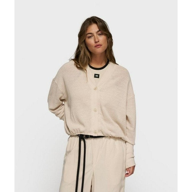Mesh Cardigan 10 days l/40, Kleding | Dames, Truien en Vesten, Maat 38/40 (M), Beige, 10days, Ophalen of Verzenden