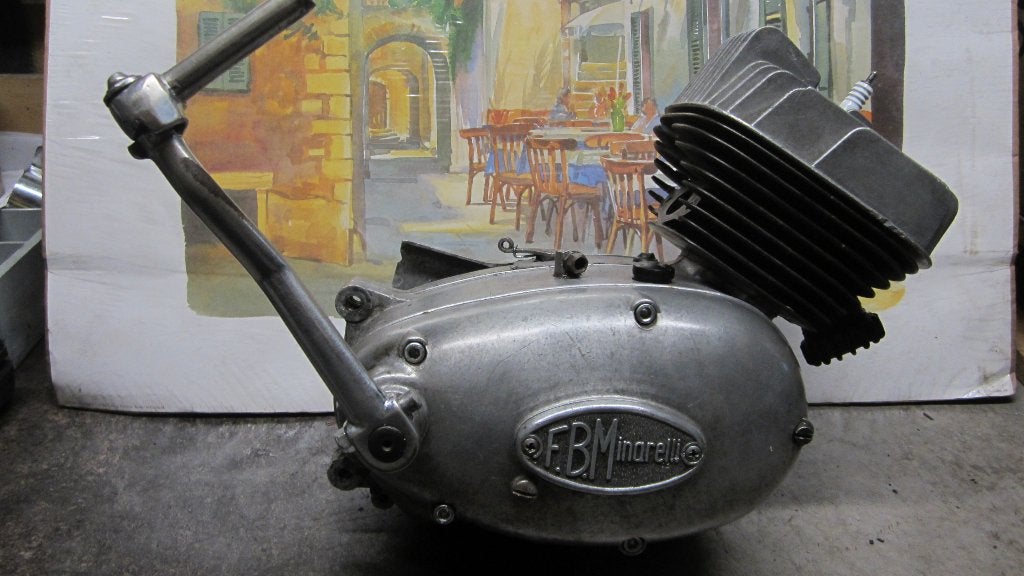 Minarelli P4  SS motorblok, Ophalen of Verzenden, Gebruikt, Blok, Overige merken