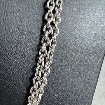 Zilveren ketting Ti Sento | Jasseron + sleutel |40cm| 407145, Sieraden, Tassen en Uiterlijk, Kettingen, Ophalen of Verzenden, Gebruikt