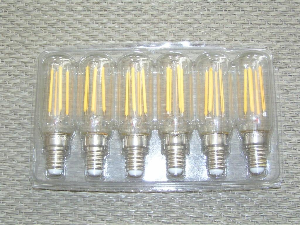 6 x T25 afzuigkaplamp., Ophalen of Verzenden, Nieuw, Afzuigkap / koelkast.