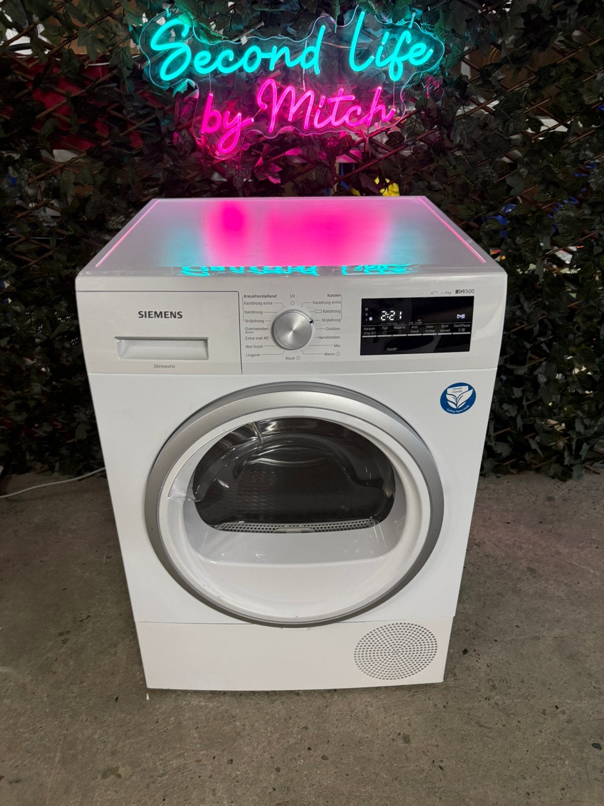 Siemens iQ500 8kg Warmtepompdroger, Witgoed en Apparatuur, Wasdrogers, Ophalen, Overige typen, 8 tot 10 kg, Refurbished