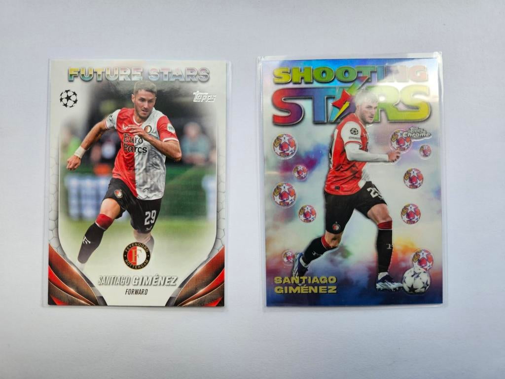 Santiago Giménez Topps Future Stars & Shooting Stars, Verzamelen, Ophalen of Verzenden