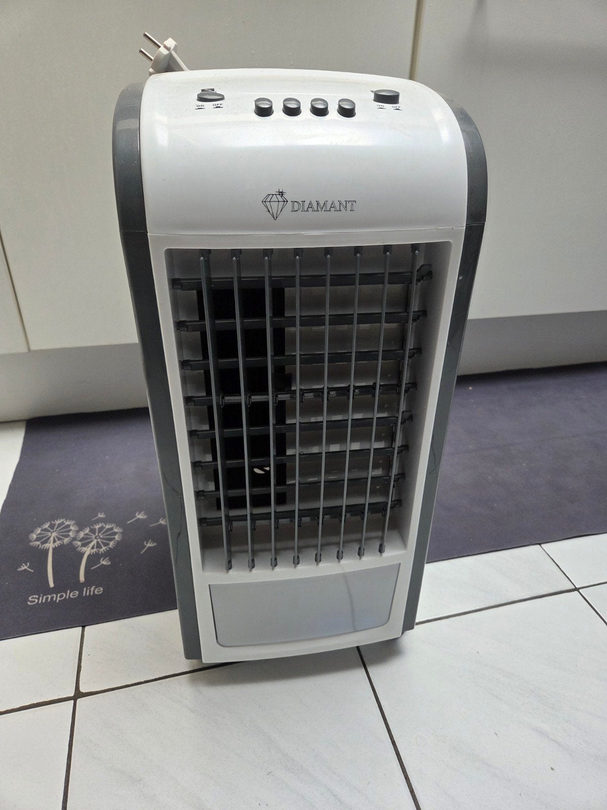 Diamant Mobiele Airco/Luchtkoeler - Compact en Efficiënt, Witgoed en Apparatuur, Airco's, Ophalen, Minder dan 60 m³, 3 snelheden of meer