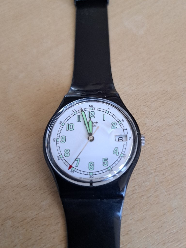 Swatch, Kunststof, Gebruikt, Polshorloge, Swatch