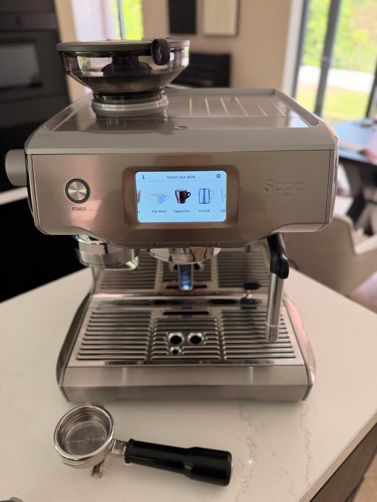Sage Oracle Touch Dual Boiler Espressomachine, Witgoed en Apparatuur, Koffiezetapparaten, Ophalen, Afneembaar waterreservoir, Espresso apparaat