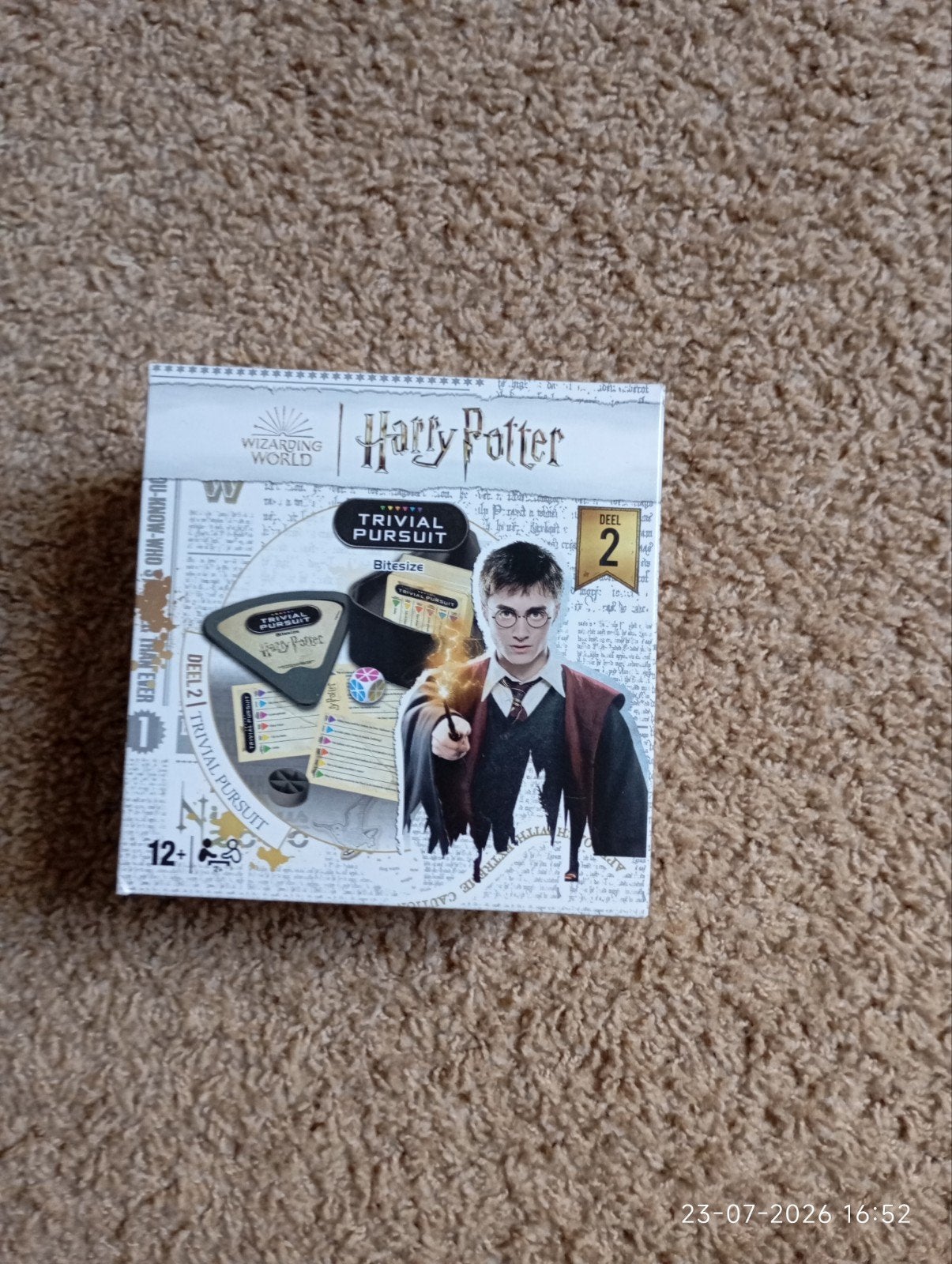 Harry Potter Trivial Pursuit Bitesize Deel 2, Vijf spelers of meer, Ophalen, Nieuw, Winning Moves