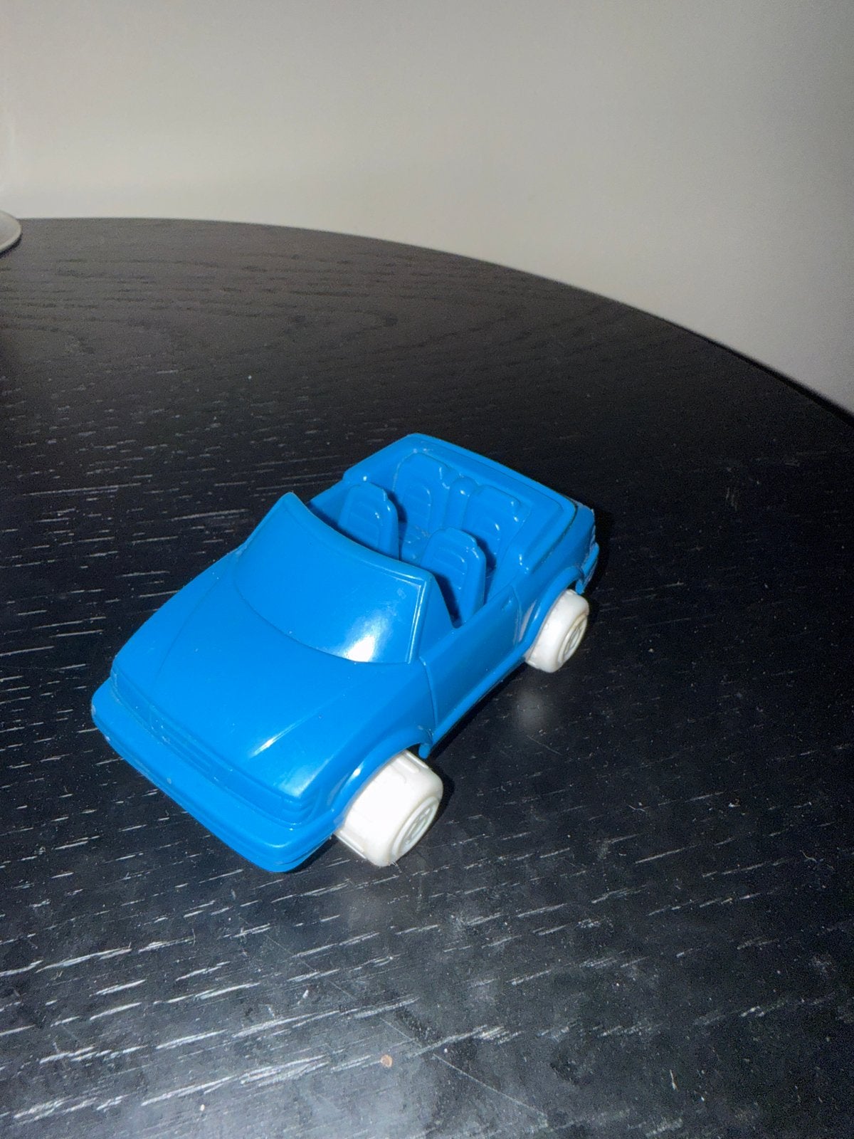 Plasto Finland Saab 900 Cabrio Speelgoedauto Blauw, Ophalen of Verzenden