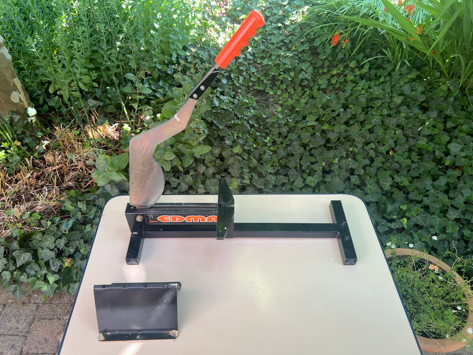 Professionele EDMA Laminaat / Vinyl knipschaar, Ophalen of Verzenden, Gebruikt, Snijgereedschap, Overige merken