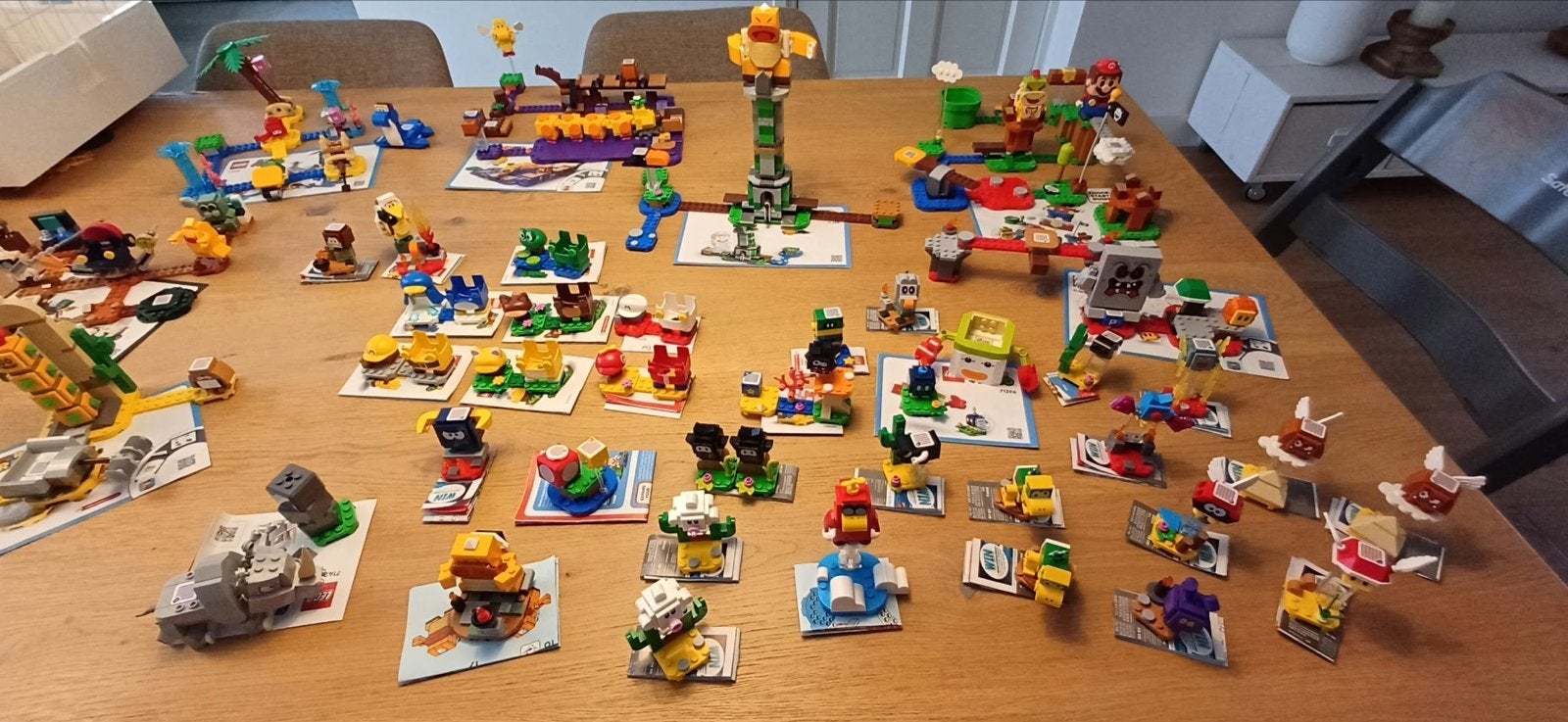 LEGO Super Mario 71360 sets en Luigi incl 42 uitbreidingen!, Lego, Inclusief instructies, Ophalen of Verzenden, Zo goed als nieuw