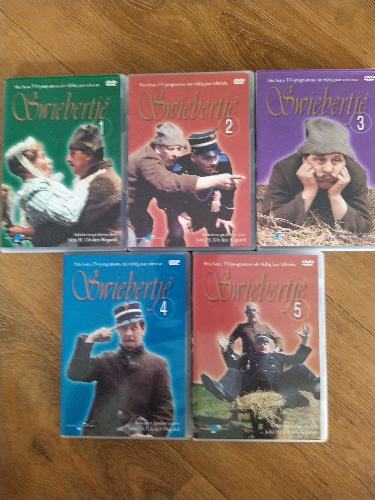 Swiebertje DVD Box Seizoen 1 t/m 5 - Complete Serie, Alle leeftijden, Ophalen of Verzenden, Gebruikt