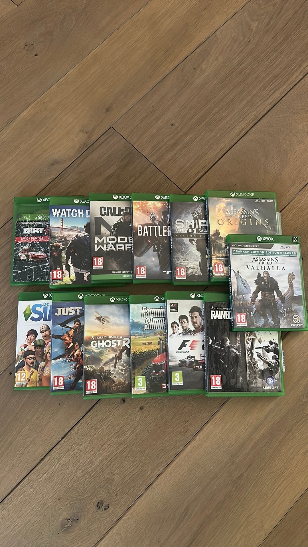 13 games voor Xbox, Spelcomputers en Games, Avontuur en Actie, Gebruikt, 1 speler, Ophalen of Verzenden