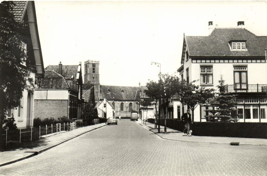 Middelharnis, Statiosnweg - volk auto - 1971 gelopen, Ophalen of Verzenden, 1960 tot 1980, Gelopen, Zuid-Holland