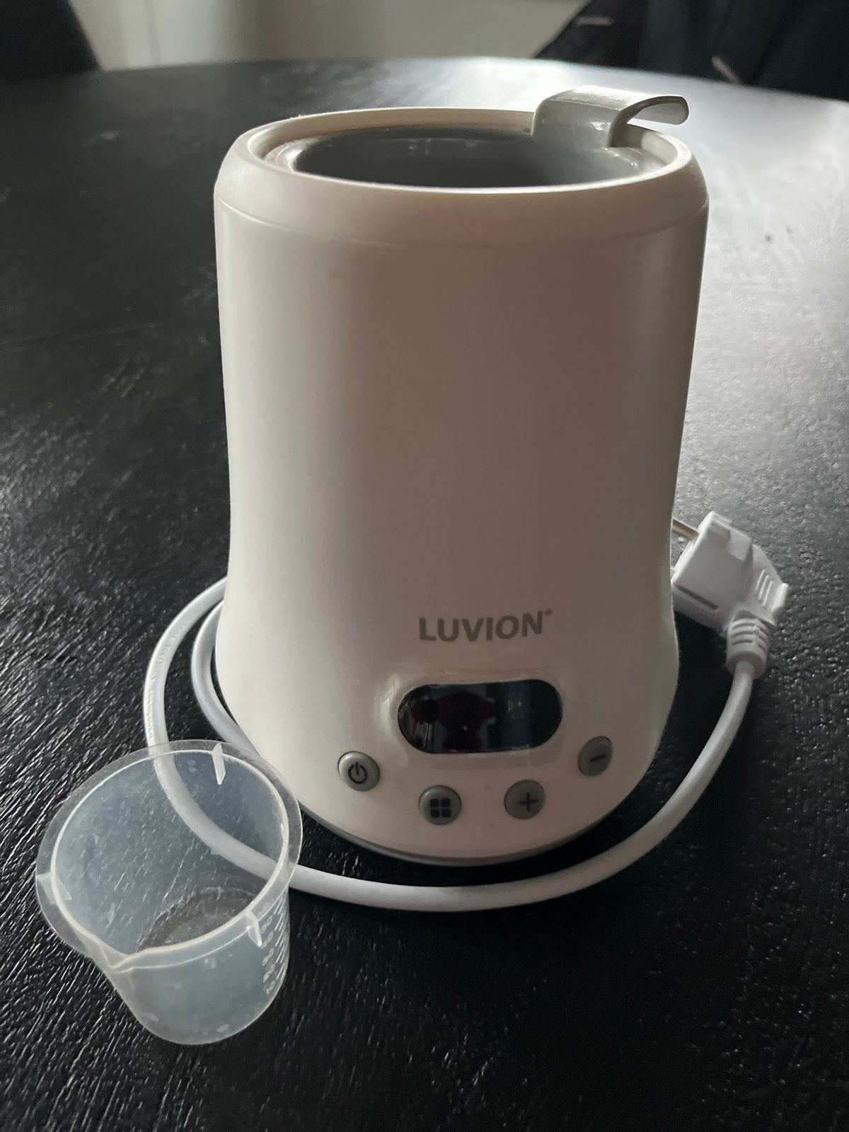 Luvion flessen/voeding verwarmer, Kinderen en Baby's, Babyvoeding en Toebehoren, Ophalen of Verzenden, Zo goed als nieuw, Flessen- of potjesverwarmer
