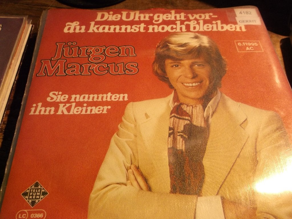 jurgen marcus Die uhr geht vor du kannst noch bleiben 146d, Gebruikt, 7 inch, Single, Ophalen of Verzenden