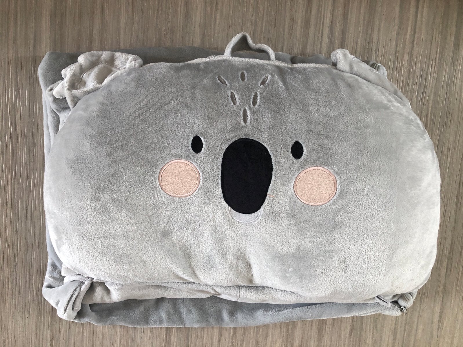 HEMA speel en knuffel slaapzak met kussen koala voor op reis, Ophalen of Verzenden, Zo goed als nieuw