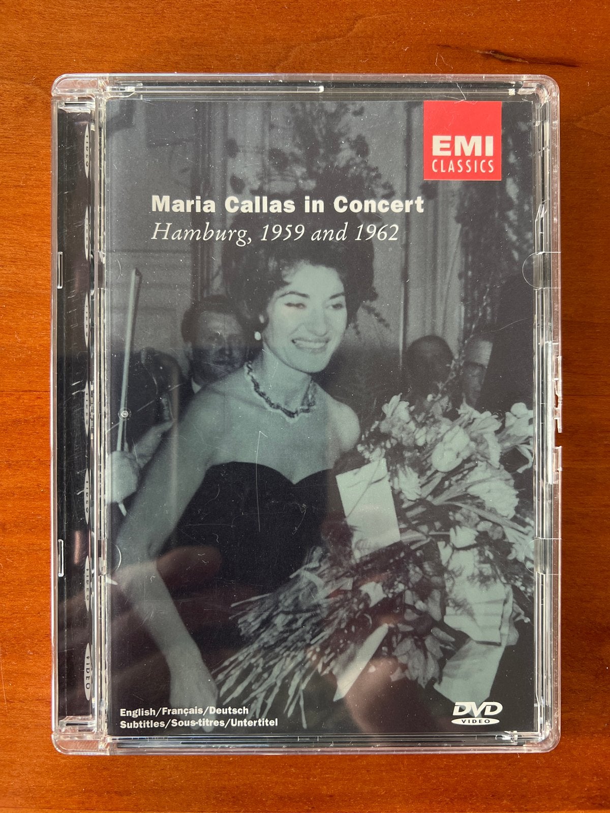 Maria Callas in Concert Hamburg 1959 & 1962 DVD, Alle leeftijden, Ophalen of Verzenden, Gebruikt