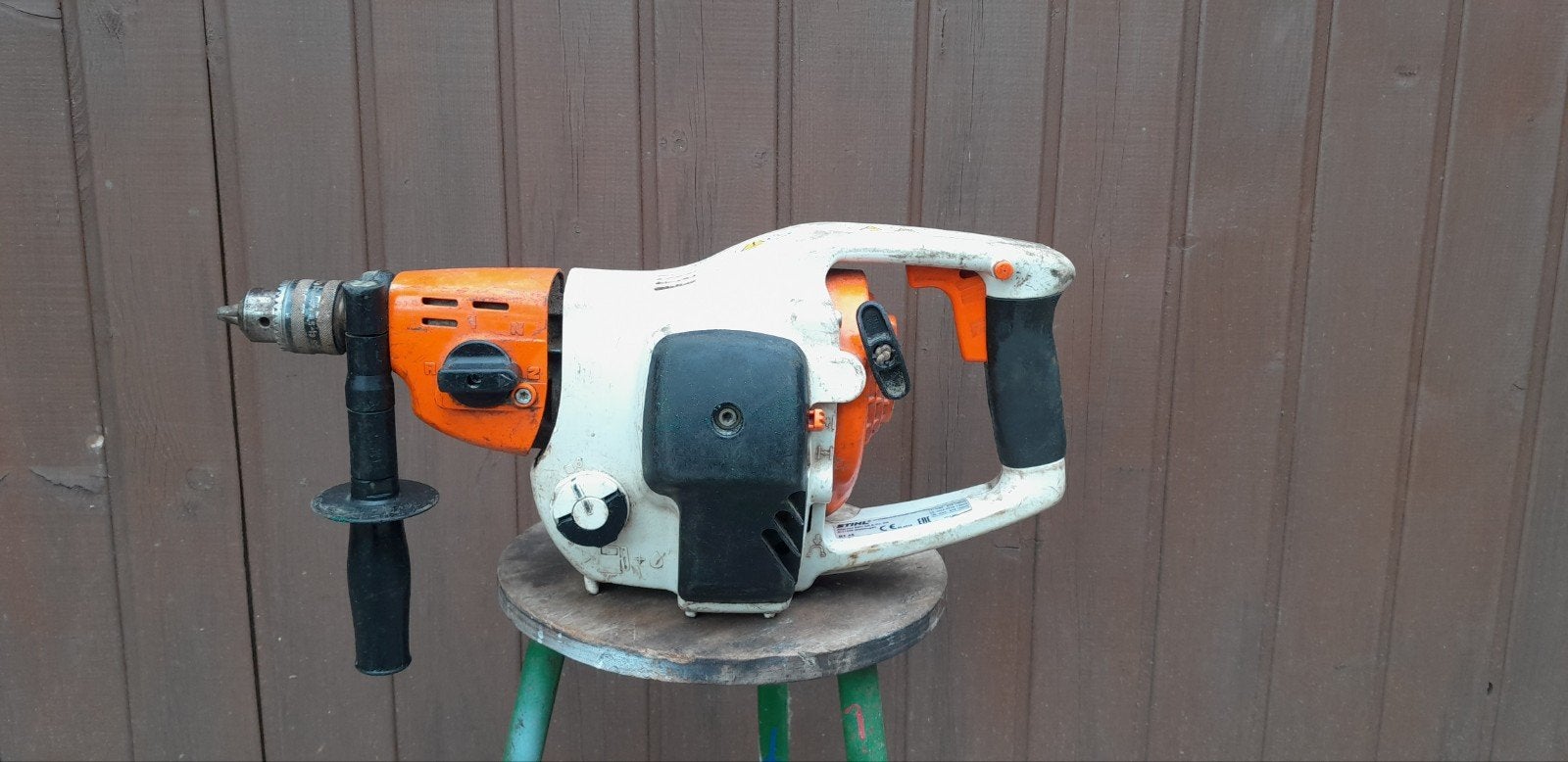 Stihl bt45 bt 45 motorboor/plantenboor, Ophalen of Verzenden, Gebruikt