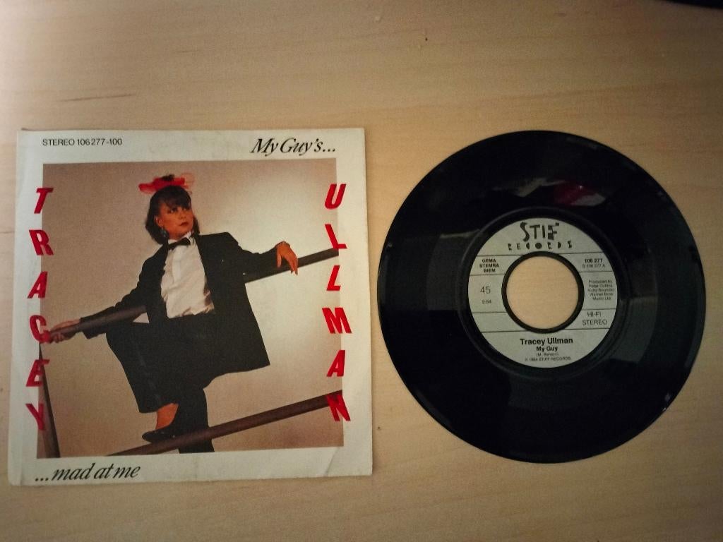 Tracey Ullman - My guy / Thinking of running away, Gebruikt, 7 inch, Single, Ophalen of Verzenden