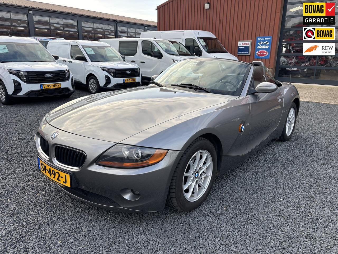 BMW Z4 Roadster 2.2i, Auto's, BMW, Achterwielaandrijving, Gebruikt, Zwart, Cabriolet