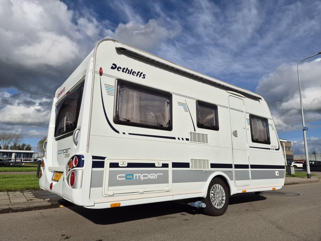 Dethleffs Camper Style 430 DB MOVER - VOORTENT - LUIFEL, Caravans en Kamperen, Caravans, Rondzit, Bedrijf, Dethleffs, Dwarsbed