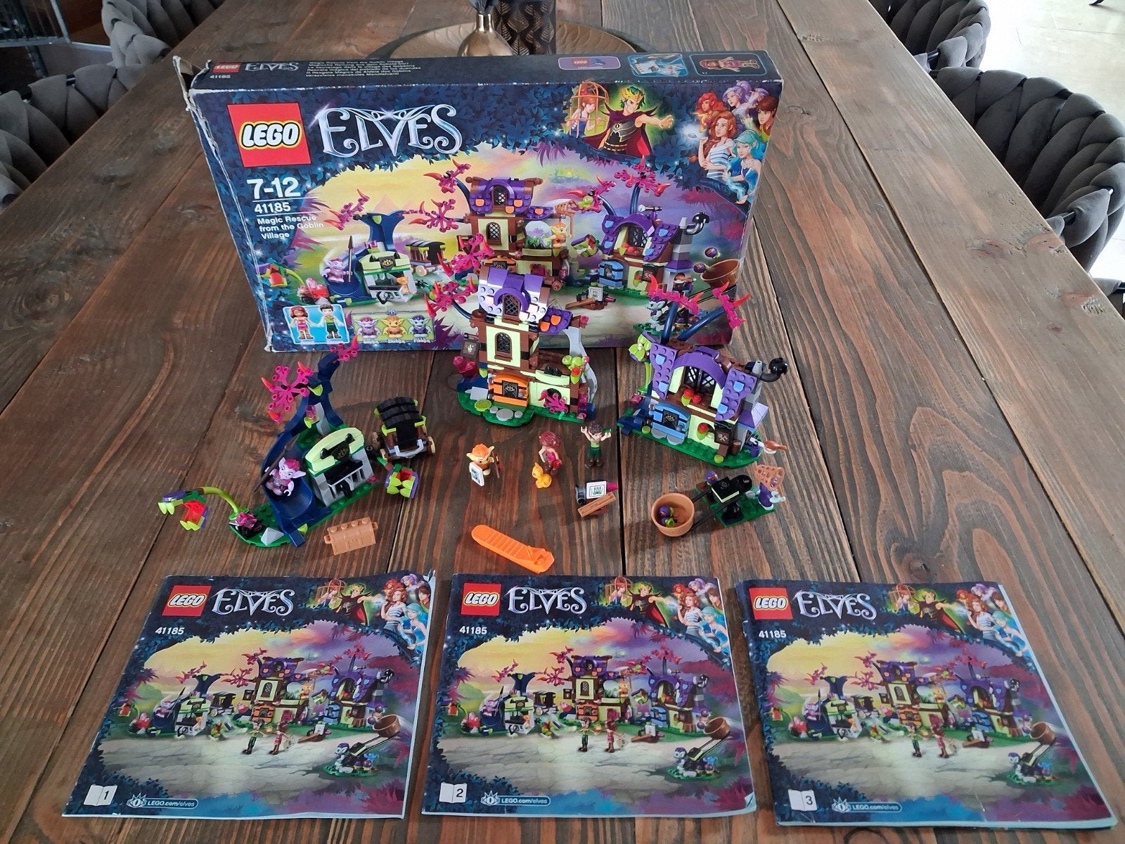 Lego Elves 41185 Magic Rescue from the Goblin Village, Inclusief instructies, Lego, Ophalen of Verzenden, Zo goed als nieuw
