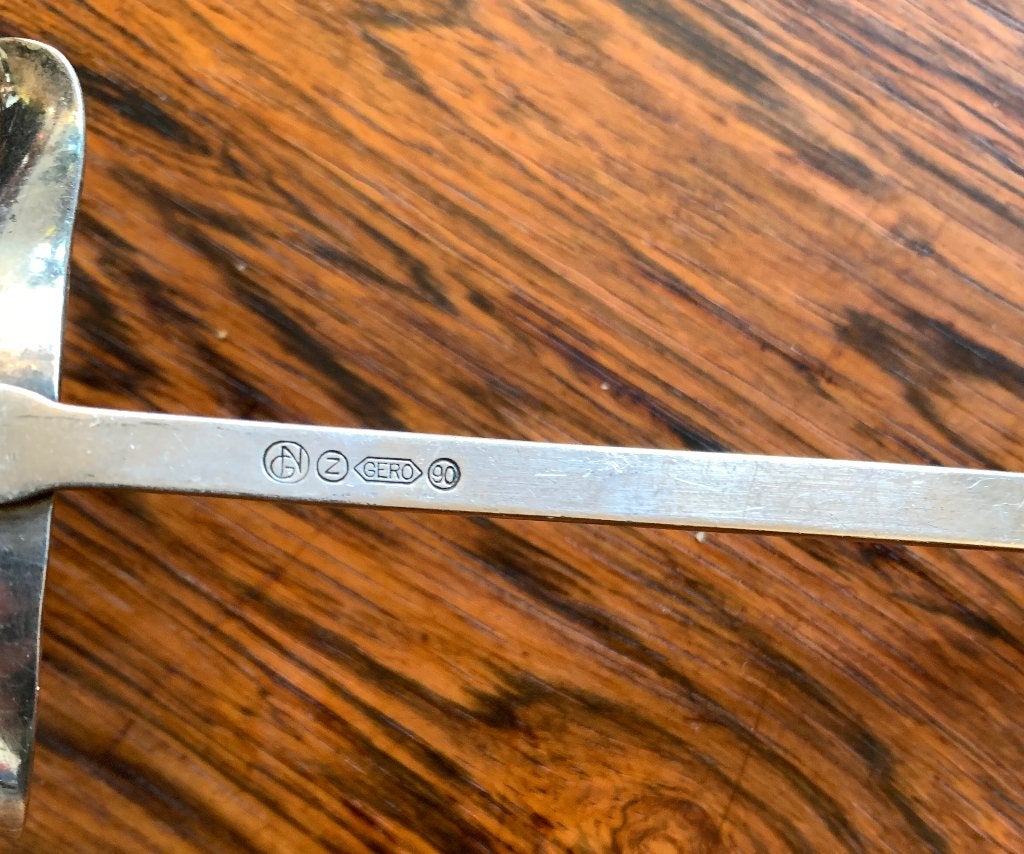 Gero Sauslepel met lange steel (Georg Nilsson), Ophalen of Verzenden, Gebruikt, Rvs of Chroom, Overige typen