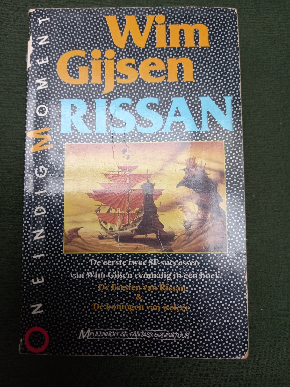 Wim Gijssens, Rissan., Boeken, Science fiction, Ophalen of Verzenden, Gelezen, Wim Gijssen